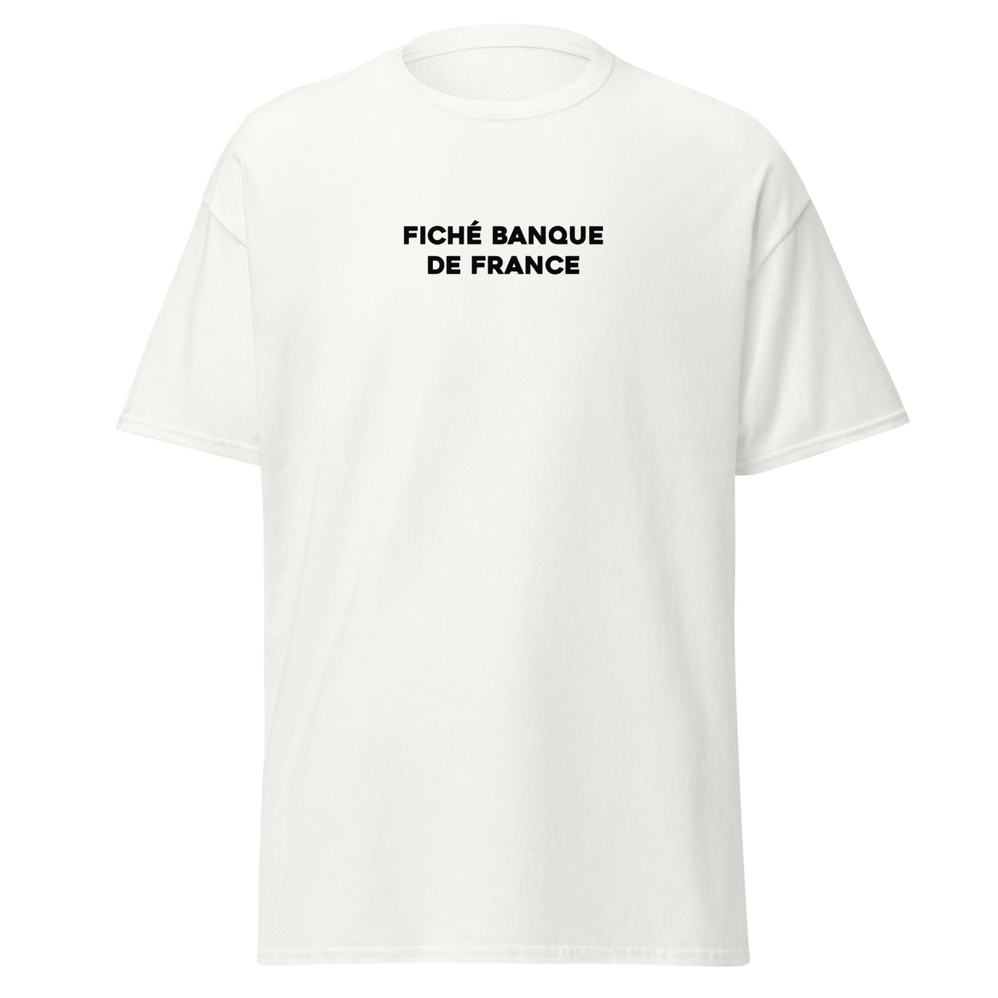 T-shirt Fiché Banque de France