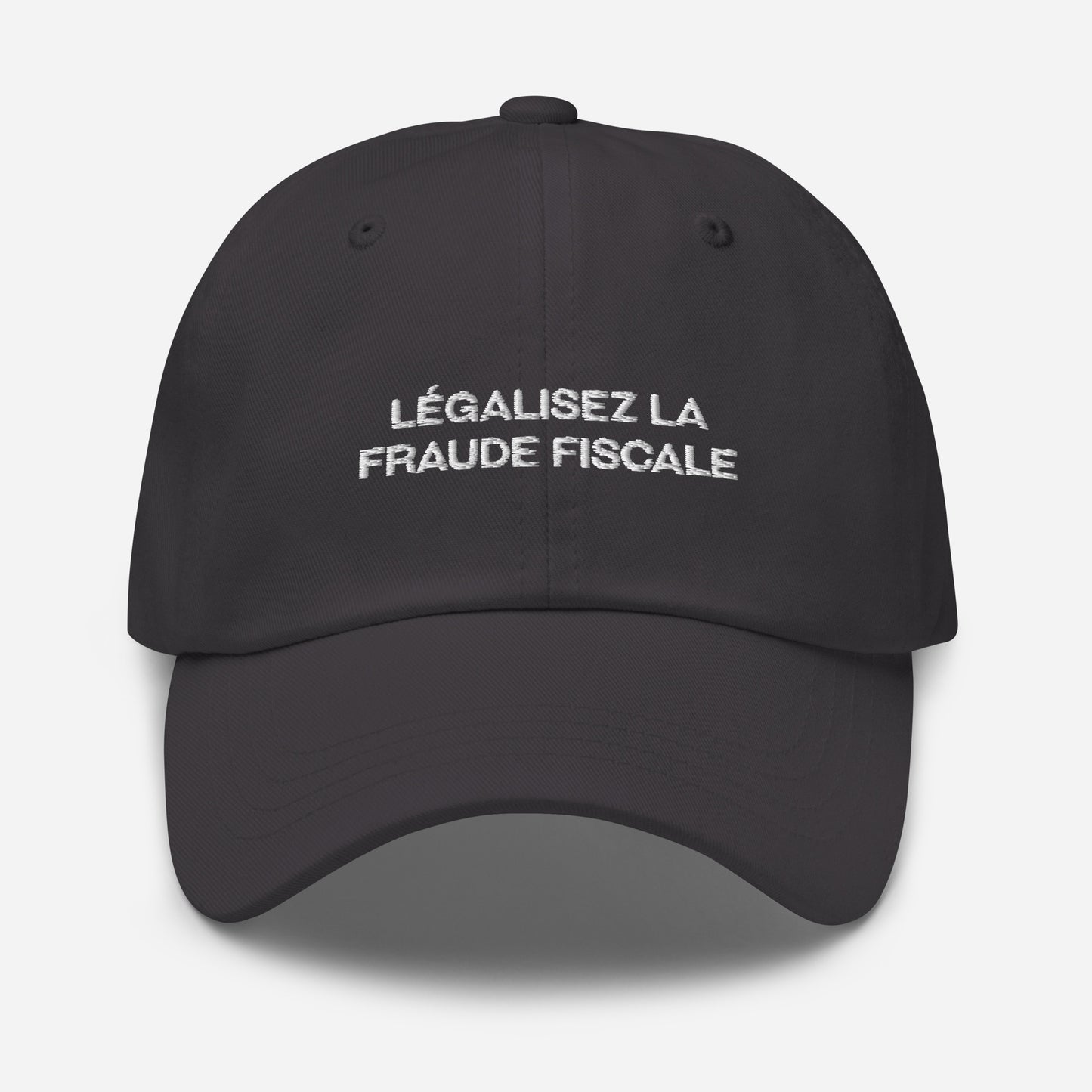 Casquette Légalisez La Fraude Fiscale