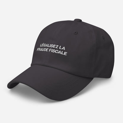 Casquette Légalisez La Fraude Fiscale