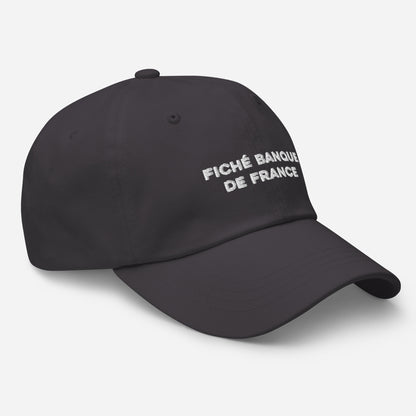 Casquette Fiché Banque De France