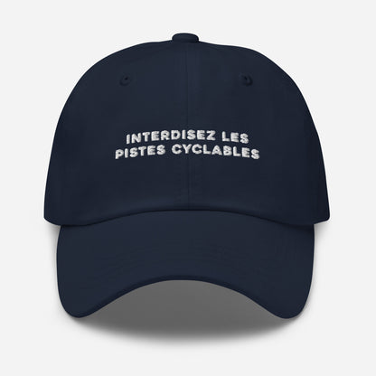 Casquette Anti Piste Cyclables