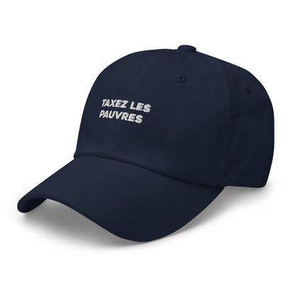 Casquette Taxez Les Pauvres