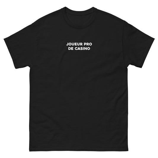 T-shirt Joueur Pro de Casino