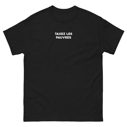 T-shirt Taxez Les Pauvres