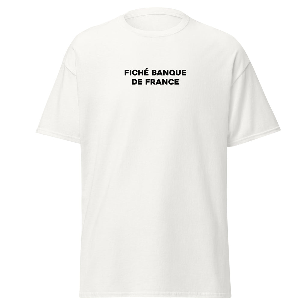 T-shirt Fiché Banque de France