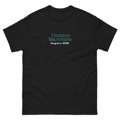 T-shirt Lehman Brothers Stagiaire